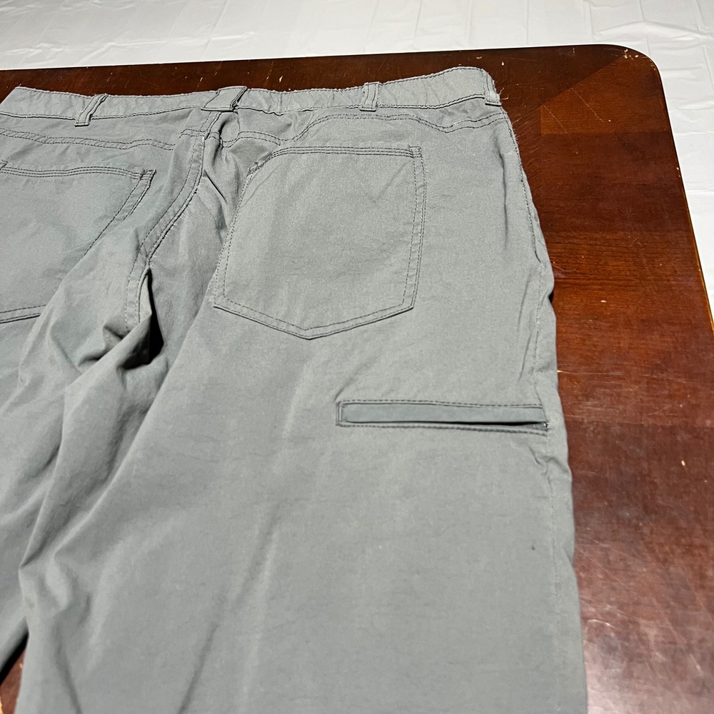 Denali Mens Tornado Gray Outdoor Performance Stretch Pants 36x32 D788146S - Picture 7 of 10
